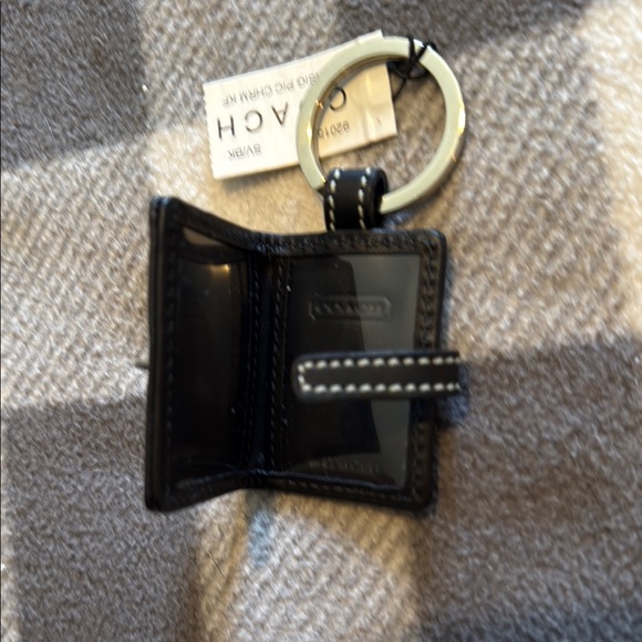Coach Black Keychain Wallet - Picture 3 of 3
